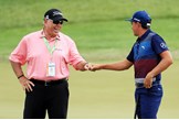 Keeping his players relaxed is a key part of Butch Harmon's coaching.