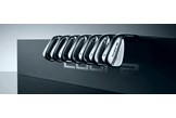 The sole and back of the full set of Cobra 3D Printed Limited Irons